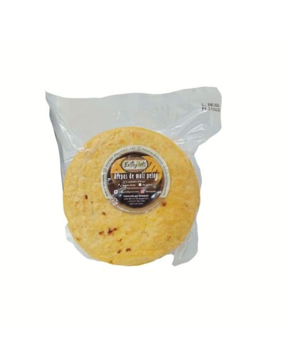 Arepas de maíz pelado