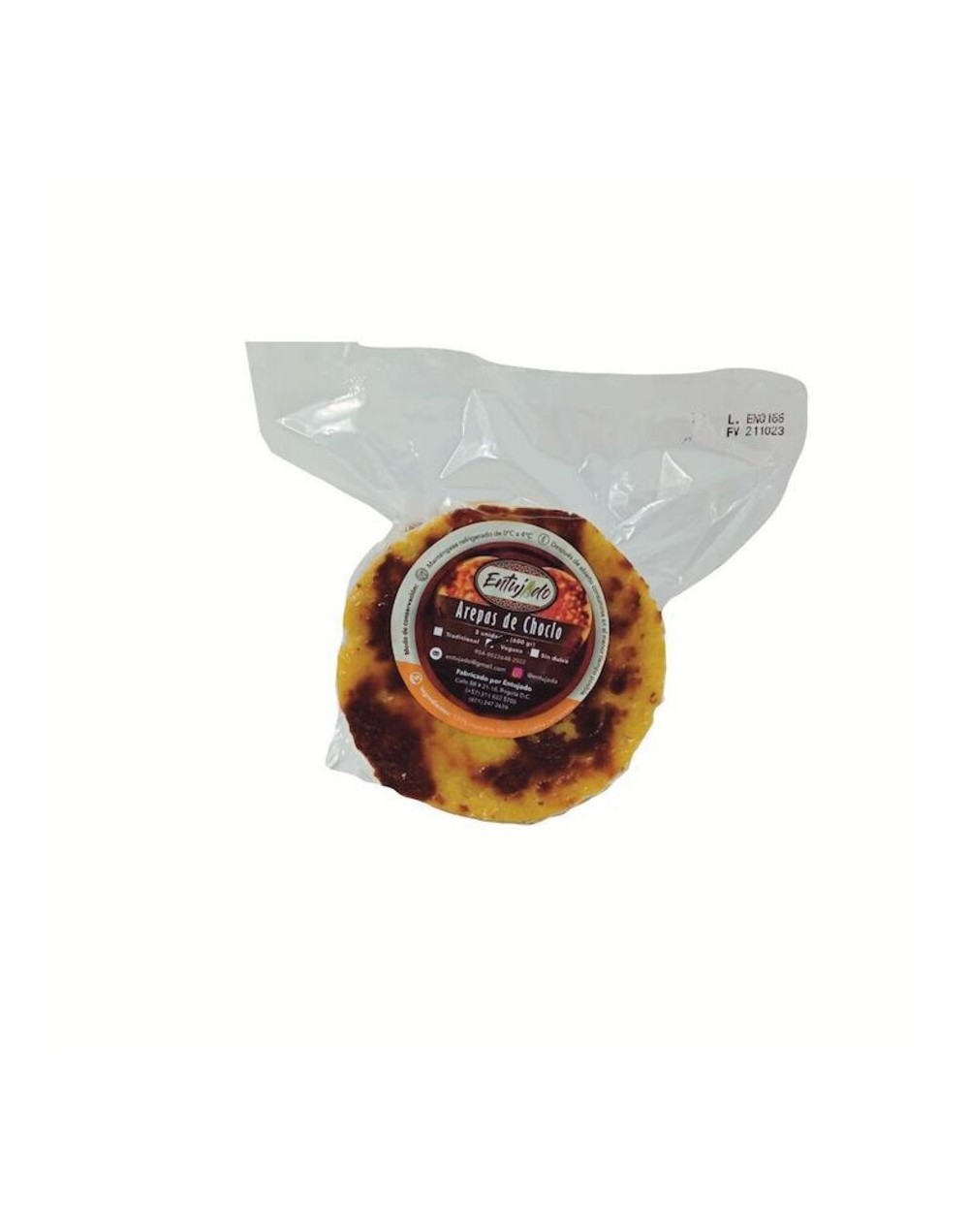 Arepas de choclo veganas