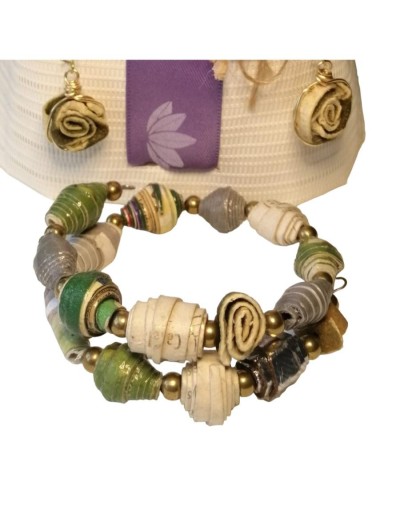 Pulsera doble resorte de memoria ecológica