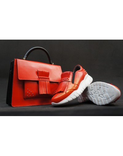LEATHER SNEAKER SABINA