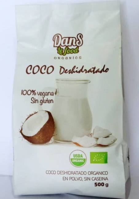 Leche de Coco orgánica en Polvo 500 gramos