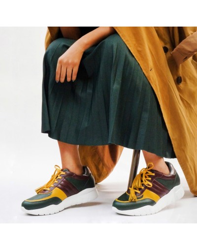 LEATHER SNEAKER VERITA