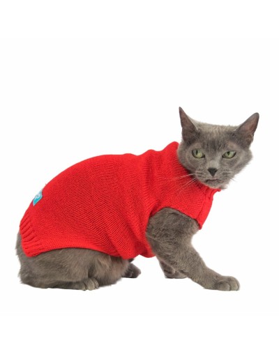 Saco para gato rojo