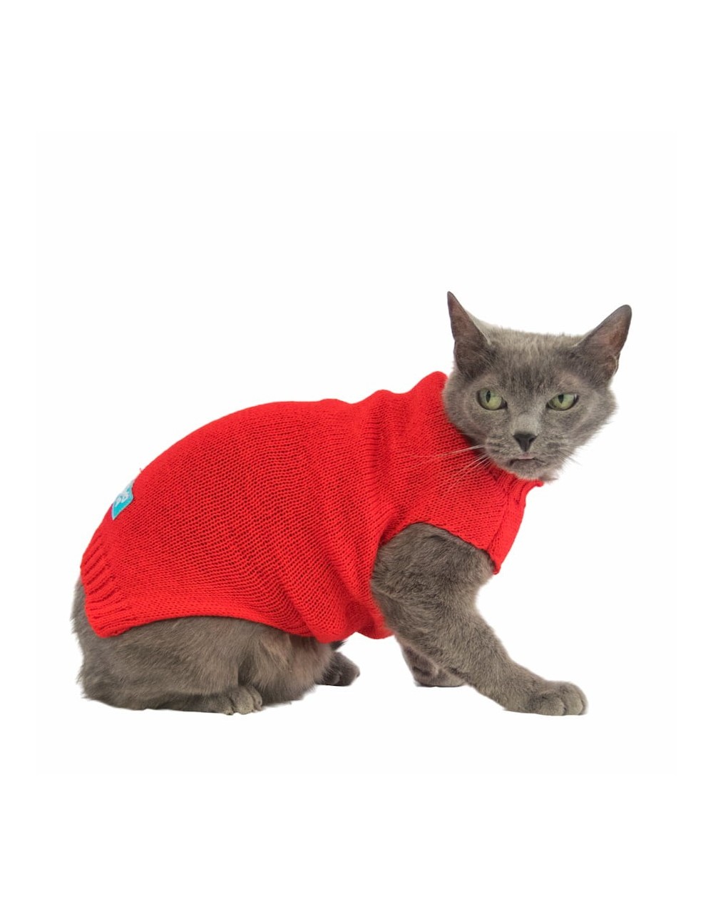 Saco para gato rojo