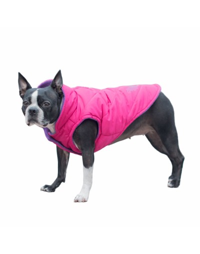 Chaleco para perra fucsia