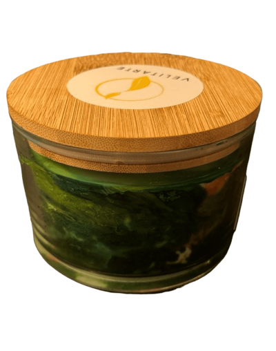 Vela homenaje campos dorados 350 ml fragancia canela manzana y bergamota