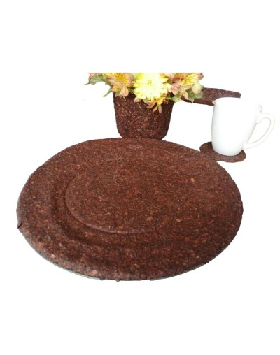 Porta platos de cacao