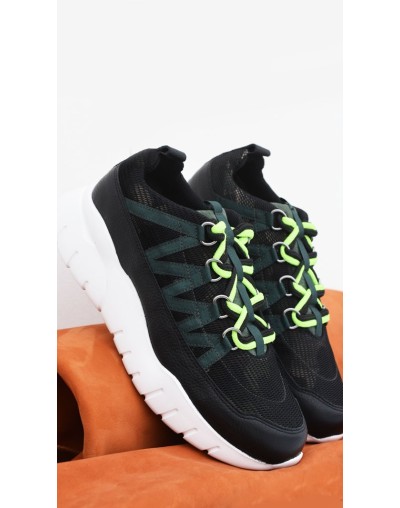 LEATHER SNEAKER CINNIA