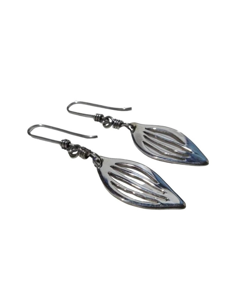 Aretes mazorca de cacao calada