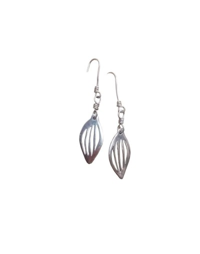 Aretes mazorca de cacao calada