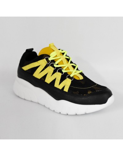LEATHER SNEAKER CINNIA