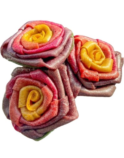 Flores de lámina de frutas de estación