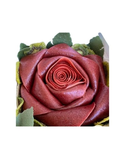 Flor de lámina de fruta grande