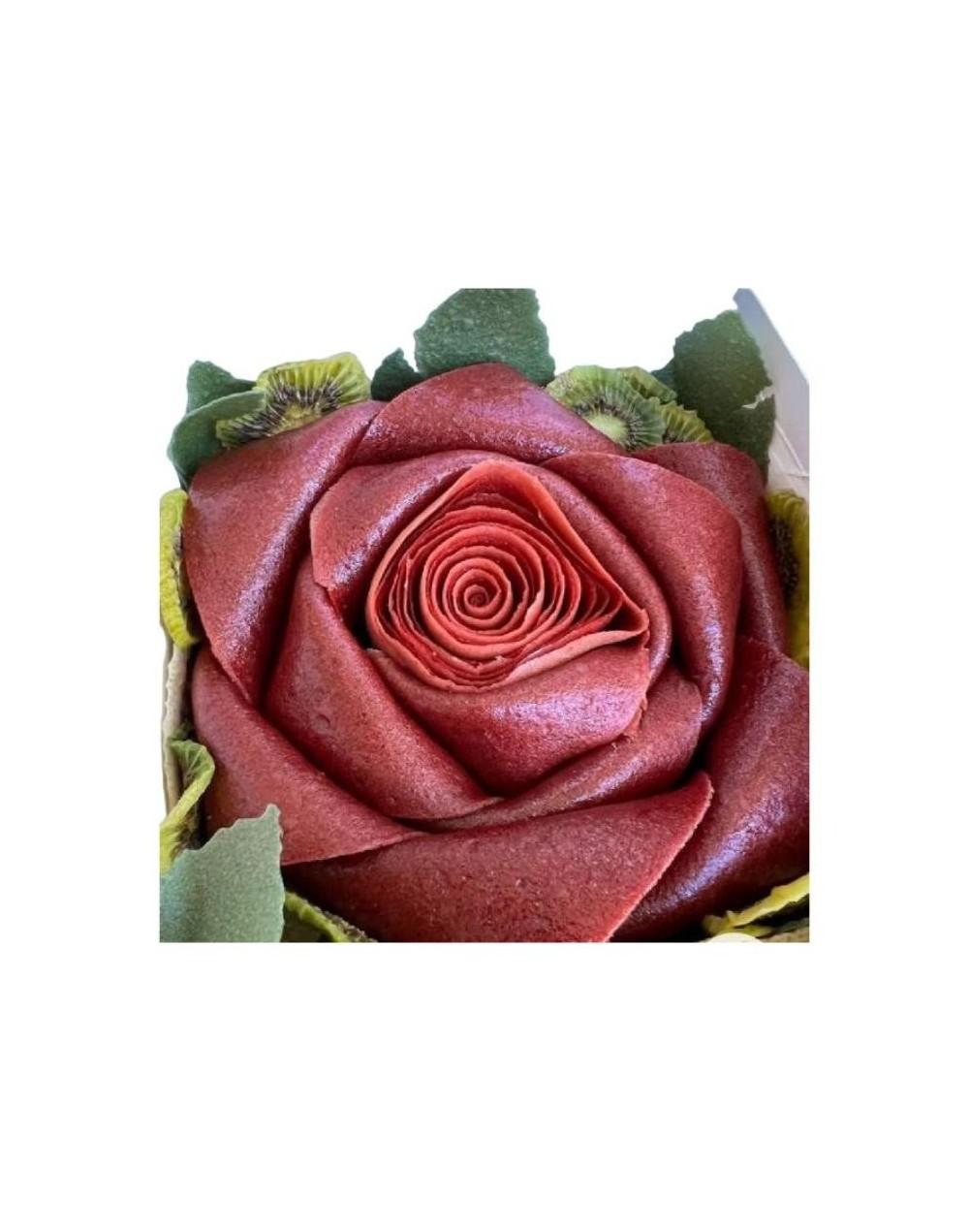 Flor de lámina de fruta grande