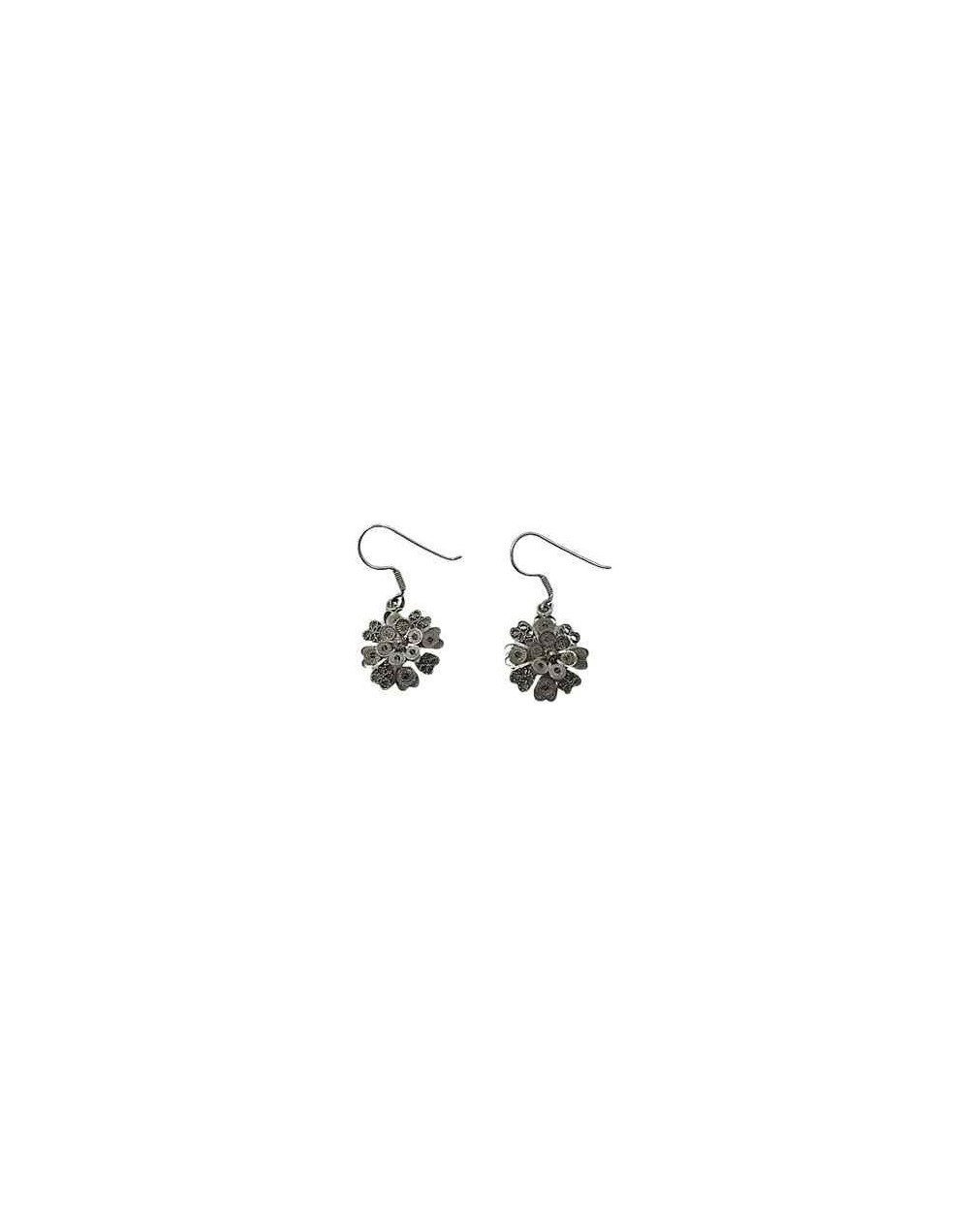 Aretes doble flor