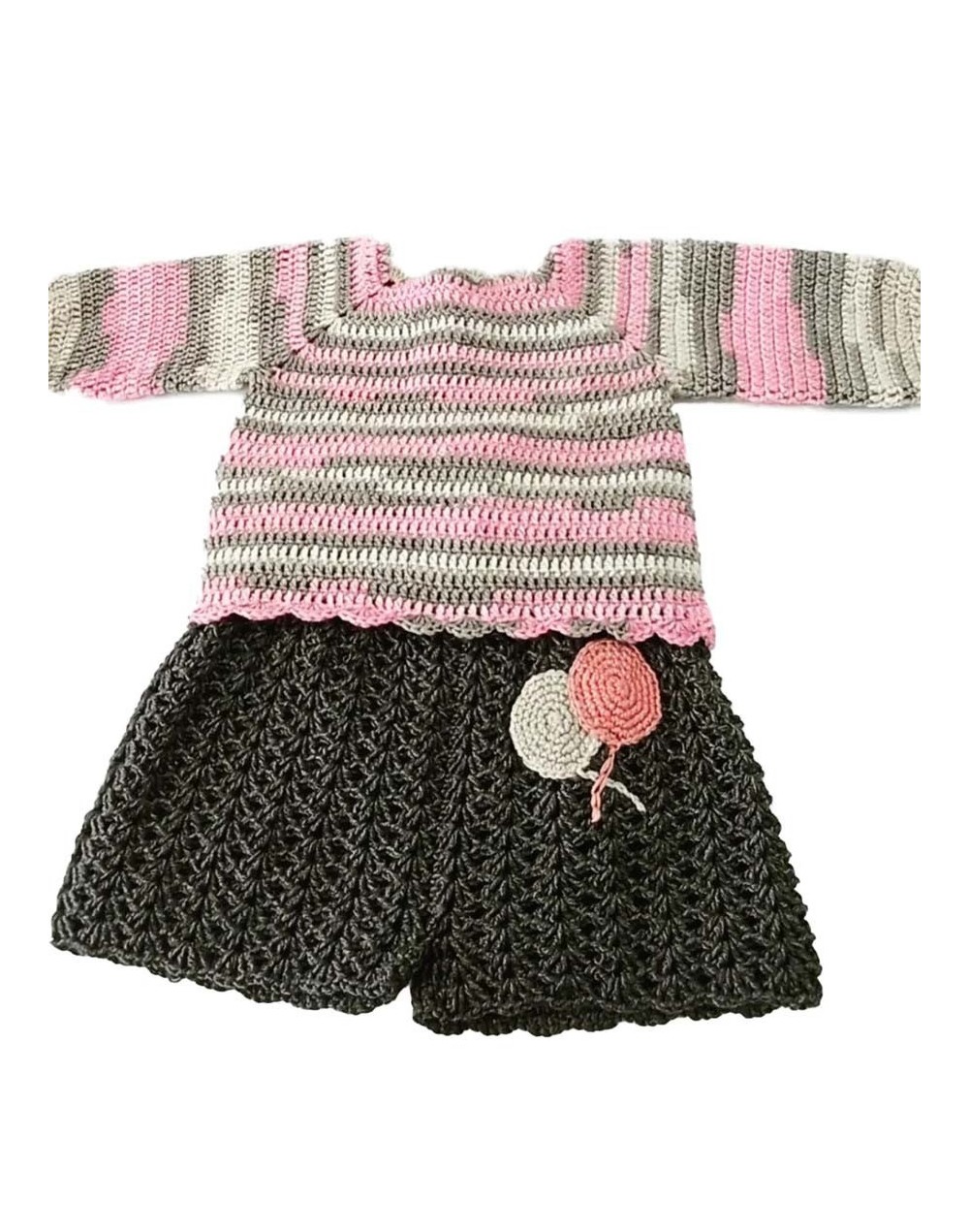 Conjunto tejido para niña 