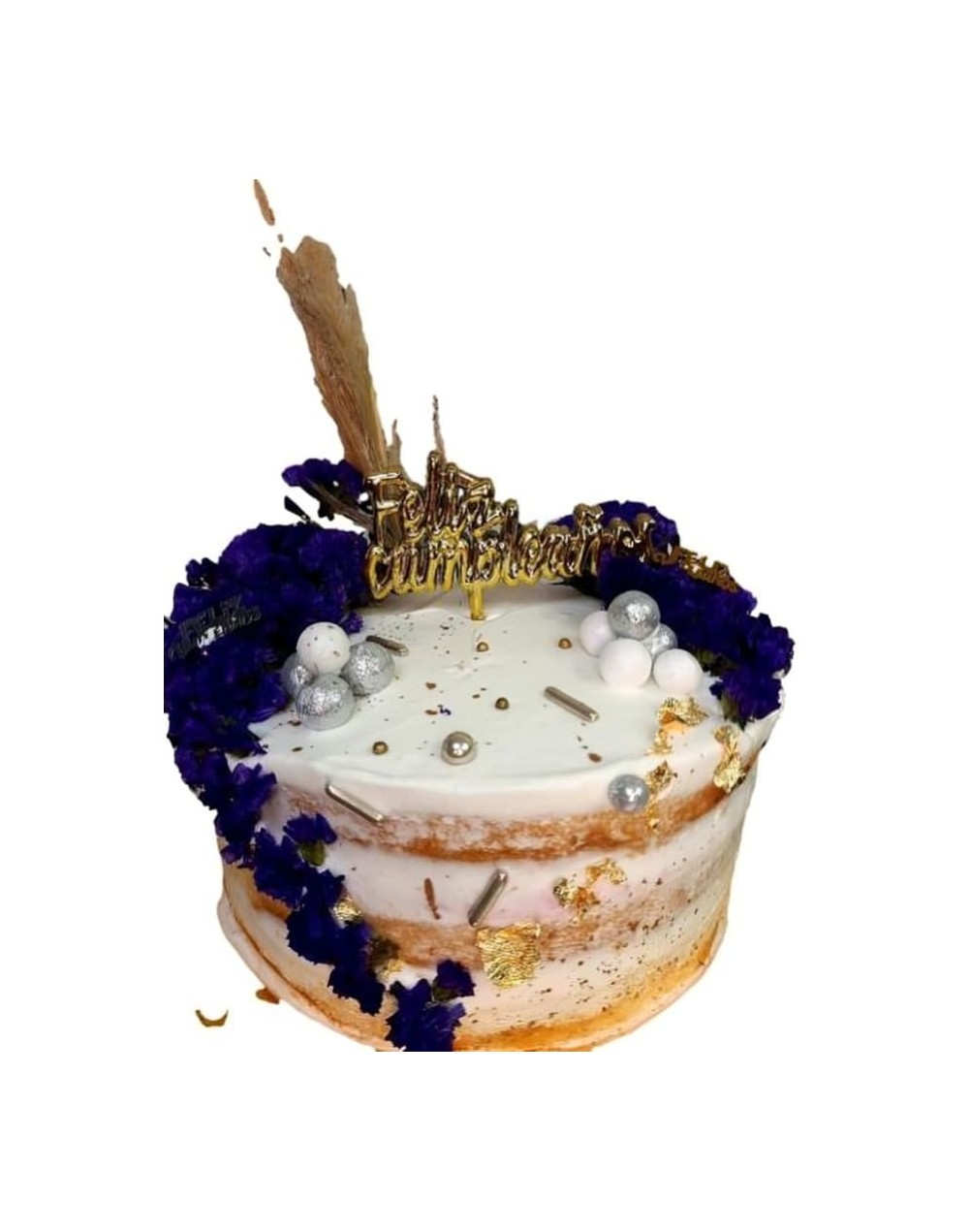 Torta personalizada sencilla pra 20 porciones
