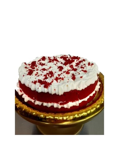 Cake de red velvet para 20 porciones