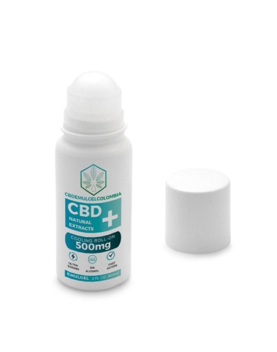 Roll-on cbd 500mg + menthol calmante