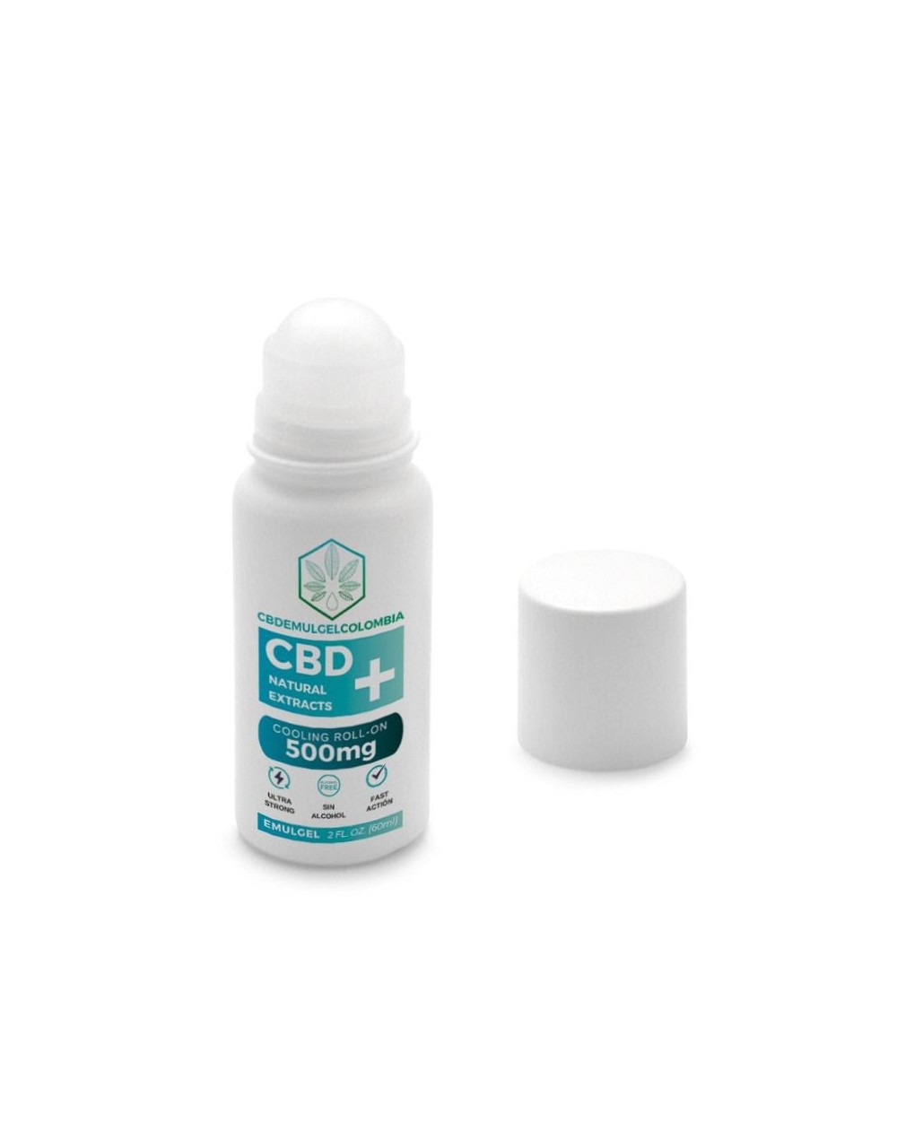 Roll-on cbd 500mg + menthol calmante