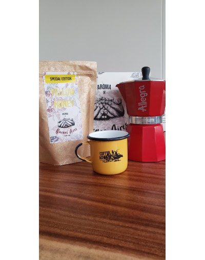 Kit Café  Pocillo  Moka Italiana o Prensa Francesa