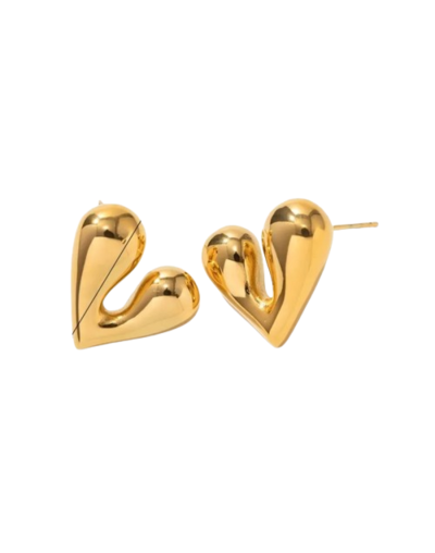 Topos corazón dorado