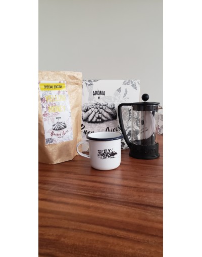 Kit Café  Pocillo  Moka Italiana o Prensa Francesa
