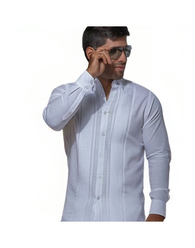 Camisa en lino  guayabera 
