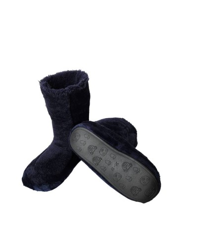 Pantuflas azul oscuro
