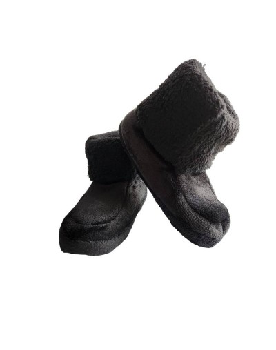 Pantuflas grises osc