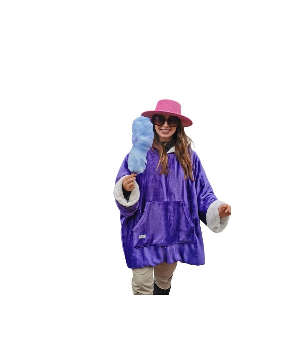 Saco gigante morado