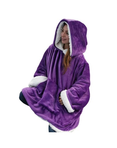 Saco gigante morado