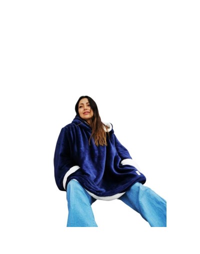 Saco gigante azul oscuro