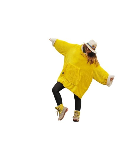 Saco gigante amarillo
