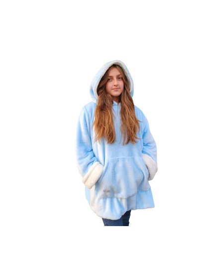 Sacote azul bebé