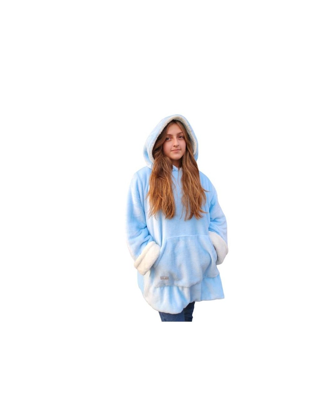Sacote azul bebé