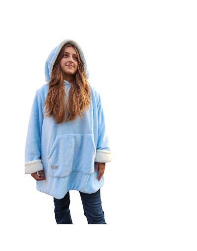 Sacote azul bebé