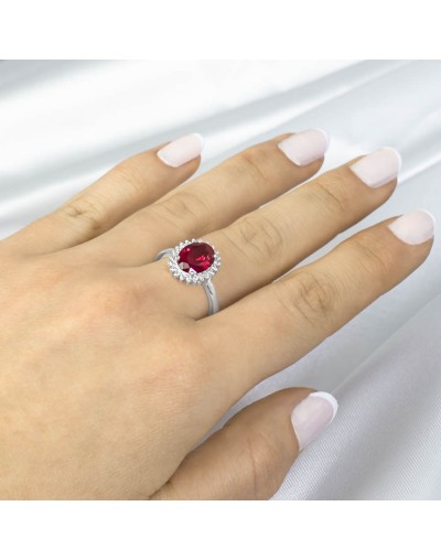 Glamur real anillo marqueza