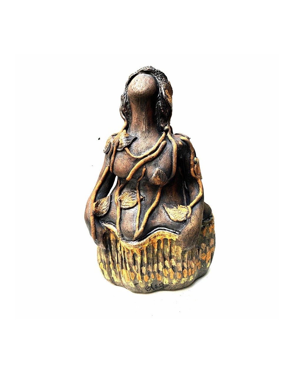 Escultura vasija mujer la otra piel 1