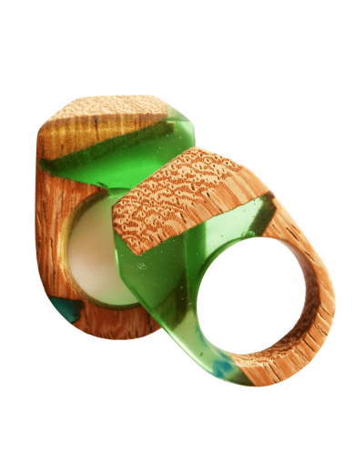 Anillo contraste geométrico