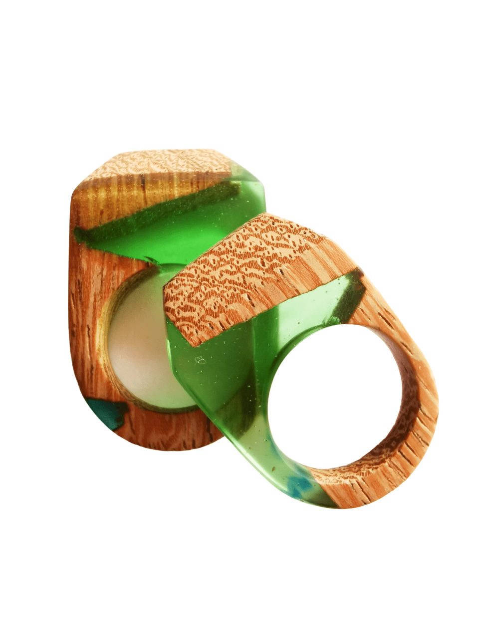 Anillo contraste geométrico