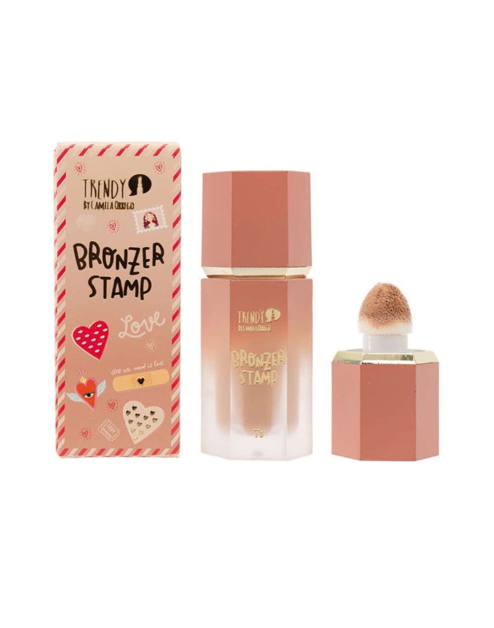 CONTORNO EN CREMA BRONZER STAMP TRENDY