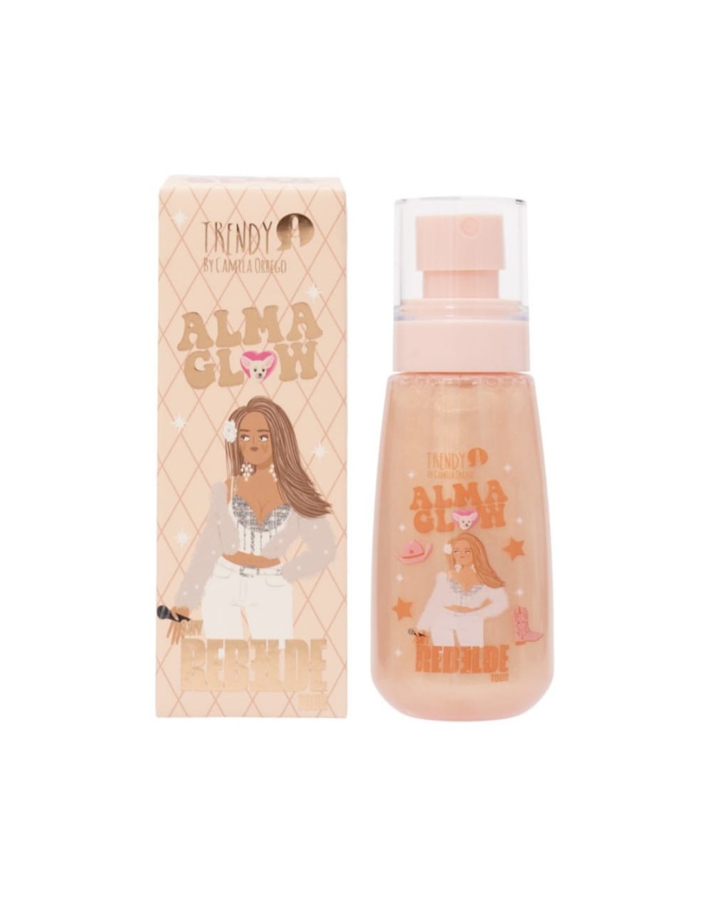 SHIMMER ILUMINADOR CORPORAL LIQUIDO ALMA GLOW