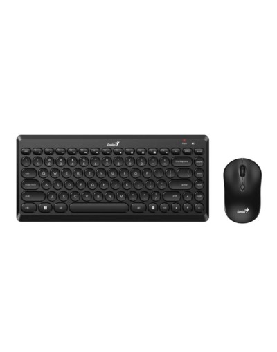 Combo teclado y mouse inalámbrico luxemate q8000