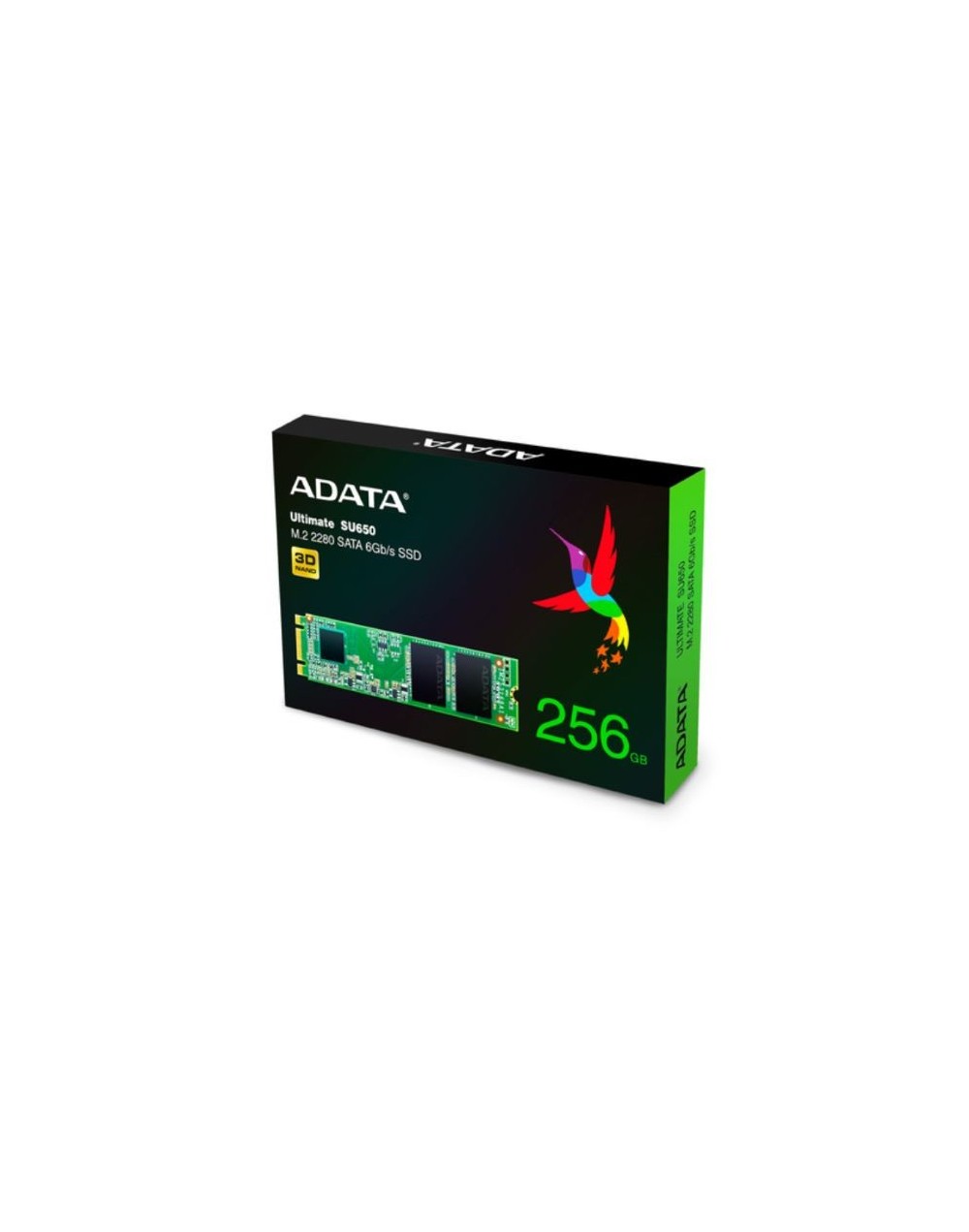 Adata utimate su650 m.2 2280 sata 6gbs ssd 256 gb
