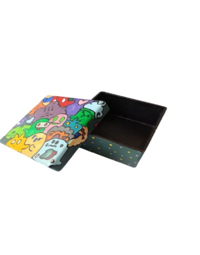 Caja colorida