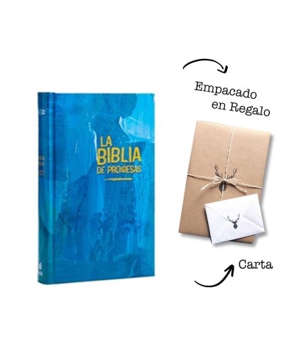 Biblia de promesas nvi tapa dura azul