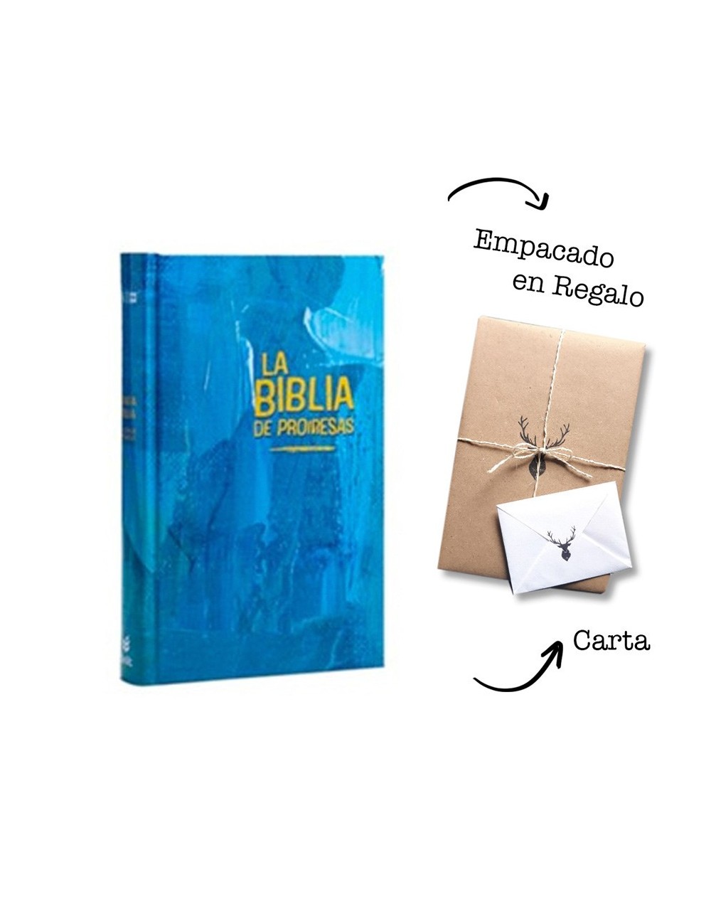 Biblia de promesas nvi tapa dura azul