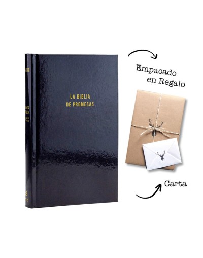 Biblia de promesas nvi tapa dura negra