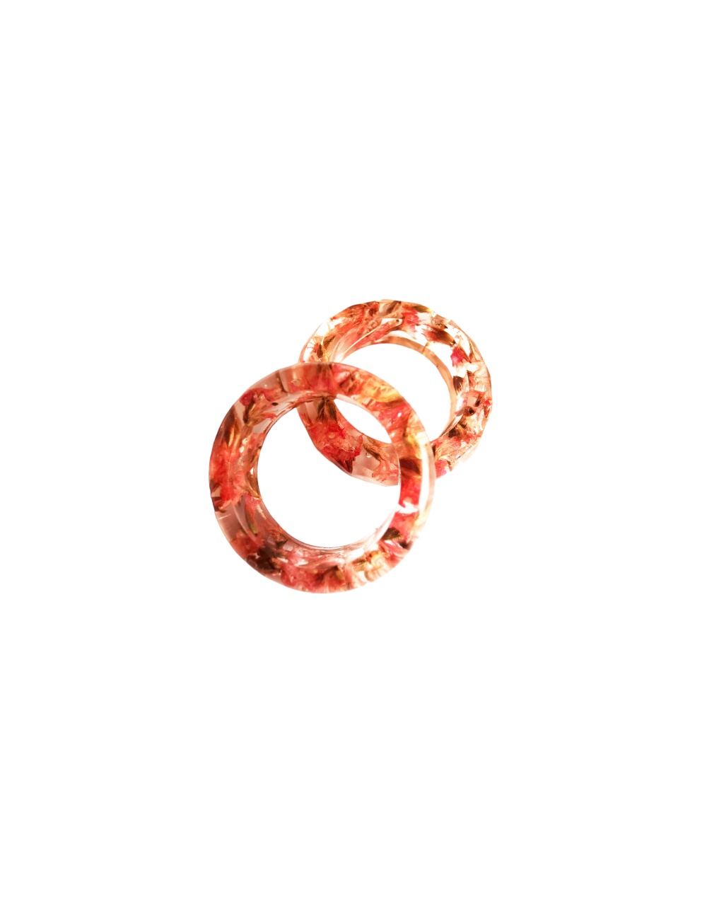 Maxi argolla floral 